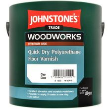 Johnstones Quick Dry Polyurethane Floor Varnish 5 л глянцевый