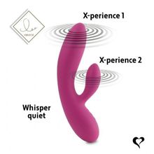 FeelzToys Розовый вибратор-кролик Lea Rabbit Vibrator - 20,2 см. (розовый)