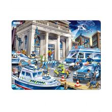 LARSEN Полицейские машины 42 дет