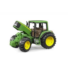 Bruder Трактор John Deere 5115M с прицепом 02-108