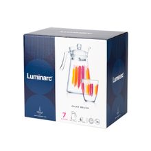 ПМ: Трамонтана LUMINARC Q4110 Набор питьевой 7 предметов ПЕЙНТ БРАШ стекло