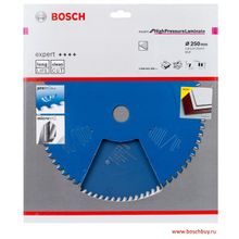 Bosch Пильный диск Bosch Expert for High Pressure Laminate 250x30 мм 80T по ламинату (2608644359 , 2.608.644.359)