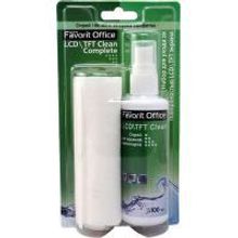 FAVORIT OFFICE "LCDTFT Clean" набор в блистерной упаковке, спрей 100 мл. + 15 салфеток, F740023