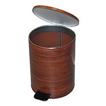 Ведро с педалью (15 л) вишня,бук