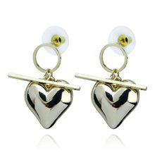Серьги-гвоздики "Сердце" (арт. 81503-7)
