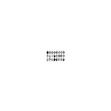 Прозрачный резиновый штамп для скрапбукинга Ромбы и кружева, 3,8х6,3см, Scrapbookshop