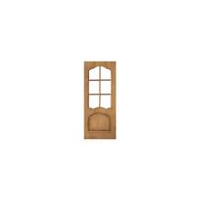 Шпонированная дверь. модель: Каролина Дуб ПО (Размер: 900 х 2000 мм., Комплектность: + коробка и наличники, Цвет: Дуб)