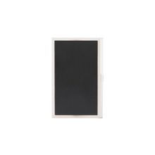 032-848005 - Футляр для визиток 93х59 металл, вставка черн.матовый лак, отд.блест.никель