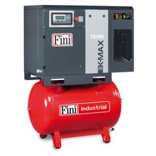 Винтовой компрессор FINI K-MAX 75-08-270F ES VS на ресивере с осушителем с частотником