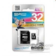 Silicon Power Micro SecureDigital 32Gb  SP032GBSTH010V10-SP