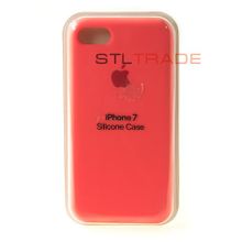 накладка Silicone Case для iPhone 7 8 4,7 оранжевая