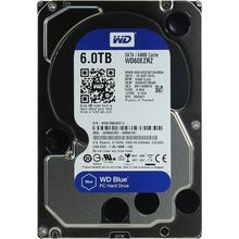 Жесткий диск 6TB WD Caviar Blue (WD60EZRZ) {Serial ATA III, 7200 rpm, 64Mb buffer}