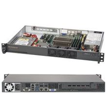 Серверная платформа 1u sata black sys-5019s-ml supermicro