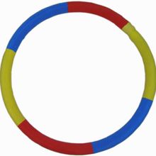 Обруч массажный Сделай талию d-90см вес 2кг покрыт трикотажной оболочкой