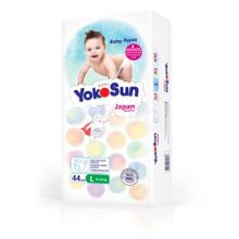 Трусики-подгузники YokoSun L (9-14кг), 44шт