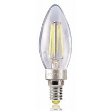 Voltega Лампа светодиодная Voltega E14 4W 2800К прозрачная VG1-CС1E14warm4W-F 4672 ID - 235776