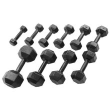 Гантель (1 шт) гексагональная литая Shigir 9 кг