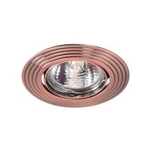 Novotech ПВ IP20 старинная красная латунь 369430 NT10 079 GX5.3 50W 12V ANTIC