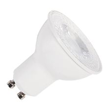 SLV Лампа светодиодная диммируемая GU10 7,2W 3000K прозрачная 1001562 ID - 236839