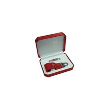 Флешка PRESTIGIO Leather Flash Drive NAND Flash Red 4Gb (EJPLDF4096CRRED)