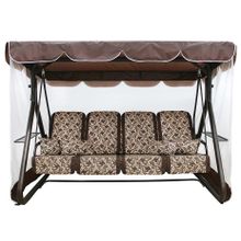 Садовые качели ДЕФА ЛЮСИ (коричневые)