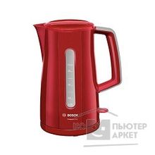 Bosch Чайник  TWK3A014 красный, 2400Вт, 1,7 л