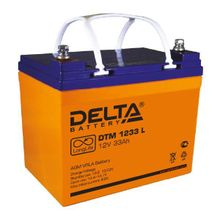Аккумулятор Delta DTM 1233L (12V,  33Ah)  для  UPS