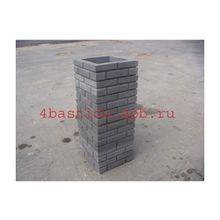 Производство бетонных заборов.Заборные блоки Кирпич.Блок Столба Кирпич.