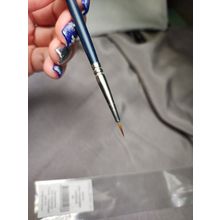 VALERI-D Кисть для подводки серии Джинсовая коллекция (Д1; нейлон; круглая) | Валери-Д