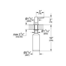 Дозатор для жидкого мыла Grohe Cosmopolitan (40535DC0)