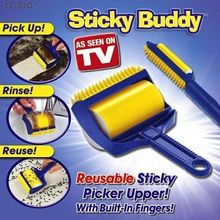 Многоразовый липкий валик для чистки всего - Sticky Buddy