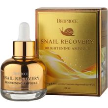 Deoproce Snail Recovery Brightening Ampoule 30 мл