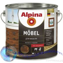 Лак мебельный Alpina 537743 0.75