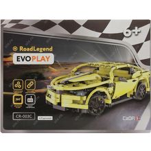 Evoplay   CR-003C   Игрушка конструктор "Hornet Sport  Car"  (р у,  419 деталей)