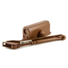 Доводчик дверной морозостойкий НОРА-М №2S (до 50кг) коричневый