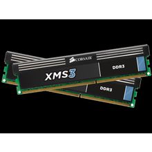 ddr3 8gb (2x4gb) pc3-10666 1333mhz dimm corsair xms3, cmx8gx3m2a1333c9