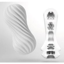 Tenga Мастурбатор FLEX Silky White с мягким рельефом (белый)