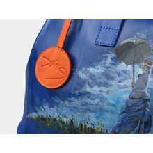 Саквояж женский Дама с зонтиком