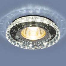 Elektrostandard 8351 MR16 CL BK прозрачный черный точечный встраиваемый светильник