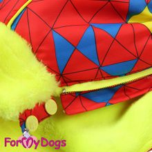 Теплый комбинезон ForMyDogs для таксы девочка FW281-2015 F