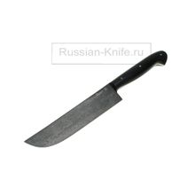 Нож Узбек (сталь булат), цельнометаллический, граб