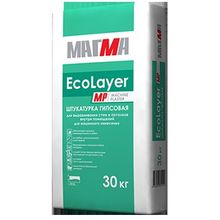 Штукатурка гипсовая МАГМА "Ecolayer MP"