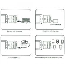 Картридер OTG connection kit с micro USB