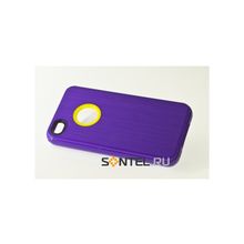 Силиконовая накладка для iPhone 4 4S вид №1 purple