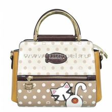 Сумочка женская Бежевый горохи