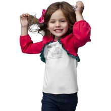 Fleole с декоративным болеро для девочки