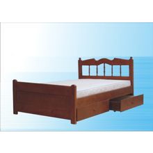 Кровать Николь (ВМК Шале) (Размер кровати: 90Х190 200, Ортопедическое основание: Нет.)