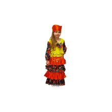 Карнавалия Карнавальный костюм ЦЫГАНКА (новая коллекция "Премиум") 128-134 см
