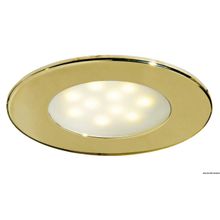 Osculati Atria LED spotlight golden SS, 13.447.06