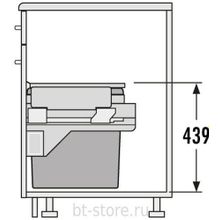 Встраиваемое ведро Hailo Cargo Soft 3610-62